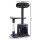 i.Pet Fena 94cm Cat Tree Tower - Multi-Level Wooden Condo with Sisal Scratching Posts & Plush Velvet Upholstery