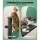 i.Pet Xena 105cm Cat Tree & Scratcher Tower - Plush Velvet, Natural Sisal, Wooden Frame, Activity Balls, Grey Condo