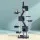 i.Pet 244cm Cat Tree Tower - Grey Condo with Sisal Scratching Posts, Plush Velvet, Multi-Level Play Areas, and Hammocks