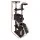 i.Pet Stoney Cat Tree 193cm Tower - Grey, Wooden Construction, Multi-Level Design, Sisal Scratching Posts, Plush Cover
