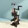 i.Pet Stoney Cat Tree 193cm Tower - Grey, Wooden Construction, Multi-Level Design, Sisal Scratching Posts, Plush Cover