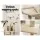 i.Pet 180cm Cat Tree Tower Condo - Plush Velvet, Sisal Posts, Multi-Level Playhouse with Toys, Climbing & Scratching