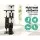i.Pet 180cm Cat Tree Tower - Plush Velvet Condo, Natural Sisal Scratcher Poles, Multi-Level Playhouse, Grey