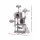 i.Pet 161cm Cat Tree Tower in Grey with Plush Velvet, Sisal Posts, Hammock, Cubicles & Stable Wooden Construction