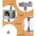 i.Pet 161cm Cat Tree Tower in Grey with Plush Velvet, Sisal Posts, Hammock, Cubicles & Stable Wooden Construction