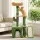 i.Pet Cat Tree Tower 101cm with Natural Sisal Scratching Posts, Hideouts and Hanging Toys 80kg Capacity Green