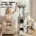I.pet Cat Tree Tower 127cm Multi-Level Scratching Furniture 80kg Capacity with Hideouts Light Grey