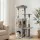I.pet Cat Tree Tower 127cm Multi-Level Scratching Furniture 80kg Capacity with Hideouts Light Grey