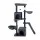 i.Pet Luxury Cat Tree Tower - 138cm Grey Condo with Sisal Posts, Plush Velvet, Multi-Level Design & Stable Base