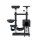 i.Pet 144cm Cat Tree Tower with Sisal Scratching Posts, Plush Velvet Cover, Multi-Level Design, Condo & Toys House