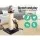 i.Pet 92cm Cat Tree Scratching Post Tower - Wood Condo, Natural Sisal, Stable Base, Plush Cover, 1-Year Warranty