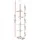i.Pet Floor-to-Ceiling Cat Tree 290cm - Sturdy Wooden Tower with Sisal Posts, 5 Platforms, Plush Cover, and Hanging Toy
