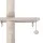 i.Pet Floor-to-Ceiling Cat Tree 290cm - Sturdy Wooden Tower with Sisal Posts, 5 Platforms, Plush Cover, and Hanging Toy