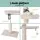 i.Pet Floor-to-Ceiling Cat Tree 290cm - Sturdy Wooden Tower with Sisal Posts, 5 Platforms, Plush Cover, and Hanging Toy