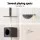 i.Pet 260cm Floor-to-Ceiling Cat Tree Tower, Dark Grey - Multi-Level Scratching Post with Sisal, Plush Cover & Toy