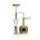 i.Pet 138cm Multi-Level Cat Tree Tower with Rattan, Sisal Posts, Soft Plush, Ladder & Hammock - Beige/Brown