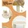 i.Pet 138cm Multi-Level Cat Tree Tower with Rattan, Sisal Posts, Soft Plush, Ladder & Hammock - Beige/Brown