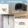 i.Pet Cat Tree Tower 82cm Scratching Furniture with Platforms, Hideouts and Hanging Toys Light Grey