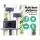 i.Pet 126cm Cat Tree Condo - Plush Velvet, Sisal Posts, Multi-Level Design for Scratching, Climbing, and Resting