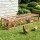 i.Pet Large Outdoor Chicken Coop and Rabbit Run 240cm Brown with Galvanised Mesh Play Area and Secure Locks