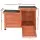i.Pet Outdoor Cat House: Durable Fir Wood, Weather-Resistant, 70x43x47cm, Easy Assembly, Lockable Doors, 1-Year Warranty