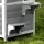 i.Pet Wooden Outdoor Cat House & Rabbit Hutch, 56x52x82cm, Weather-Resistant, Easy-Clean, Multi-Entrance Shelter