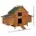 i.Pet Large Wooden Outdoor Pet Hutch 150x68x96cm - Durable Fir Wood, Galvanised Mesh, Weatherproof Asphalt Roof