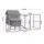i.Pet Extra Large Wooden Chicken Coop & Rabbit Hutch - Durable Fir Wood, Weather-Resistant, 228x150x130cm, Easy Clean