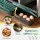 i.Pet 3-Hole Roll Away Chicken Nesting Box Galvanised Metal Wall Mount or Freestanding Green 80x50x50cm
