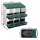 i.Pet Chicken Nesting Box Six-Hole Roll Away Galvanised Metal Green Wall Mounted or Floor Standing
