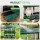 i.Pet Chicken Nesting Box Six-Hole Roll Away Galvanised Metal Green Wall Mounted or Floor Standing