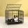 i.Pet Large Metal Dog Cage Crate with Lockable Wheels & Removable Tray, Anti-Bite Design for Medium Pets - 95x65x85cm
