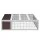 i.Pet Rabbit Hutch 124x90x35cm Outdoor Wooden Cage - Fir Wood, Asphalt Roof, Powder Coated Mesh, Easy Assembly