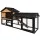 i.Pet Extra Large Wooden Chicken Coop Rabbit Hutch - 165x52x86cm, Eco-Friendly, Waterproof, with Ramp & Security Locks