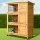 i.Pet Eco-Friendly Wooden Rabbit Hutch 91.5cm x 46cm x 116.5cm – 3-Tier Coop with Ramps, Slide-Out Trays