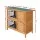 i.Pet Rabbit Hutch 91.5x45x82cm: Double-Level Fir Wood Cage with Ramp, Asphalt Roof, Easy Clean Tray & Secure Mesh