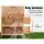 i.Pet Rabbit Hutch 91.5x45x82cm: Double-Level Fir Wood Cage with Ramp, Asphalt Roof, Easy Clean Tray & Secure Mesh