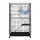 i.Pet 100cm 3-Level Indoor Rabbit Cage Hutch with Hammock, Ladders, and Wheels - Black Powder-Coated Iron Frame