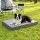i.Pet Orthopaedic Dog Bed Large Water-Resistant Egg Crate Foam Cooling Oxford Grey 91x68x7.5cm 1 Pack