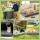 i.Pet XL Orthopaedic Dog Bed Grey 111x81x9cm Water-Resistant Egg Crate Foam 8.9cm Core Support Mattress