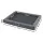 i.Pet Extra Large Calming Pet Bed - Egg Crate Foam, Plush Fleece, Non-Slip, Washable, 115x90x13cm, Grey