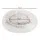i.Pet Extra Large Calming Pet Bed 110cm - Soft Plush, Non-Slip, Removable Cover, Flea Resistant, White/Brown