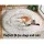 i.Pet Extra Large Calming Pet Bed 110cm - Soft Plush, Non-Slip, Removable Cover, Flea Resistant, White/Brown
