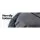 i.Pet Large Calming Pet Bed for Dogs & Cats - 90cm Dark Grey, Soft Plush, Flea Resistant, Washable Cover, Non-Slip Base