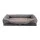 i.Pet Orthopedic Washable Dog Bed - Soft Fleece, 120x90cm, Non-Slip, Water-Resistant, Machine Washable, Grey/Yellow