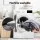 i.Pet Orthopedic Washable Dog Bed - Soft Fleece, 120x90cm, Non-Slip, Water-Resistant, Machine Washable, Grey/Yellow