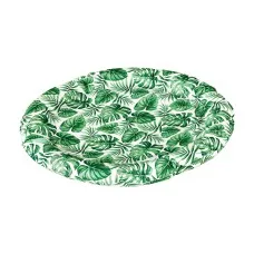 i.Pet Self-Cooling Gel Pet Mat - Large Round 75cm, Non-Toxic PVC, Portable & Easy Clean, Green, 1-Year Warranty