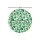 i.Pet Self-Cooling Gel Pet Mat - Large Round 75cm, Non-Toxic PVC, Portable & Easy Clean, Green, 1-Year Warranty