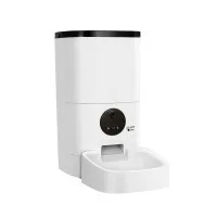 i.Pet Automatic Smart Pet Feeder 6L with WiFi Camera, Night Vision, HD Video, Voice Recording & Dual Power Modes i.Pet Automatic Smart Pet Feeder 6L with WiFi Camera, Night Vision, HD Video, Voice Recording & Dual Power Modes