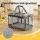 i.Pet Foldable Pet Carrier Backpack for Small Dogs and Cats 44x32x32cm Water Resistant Grey 7.5kg Capacity